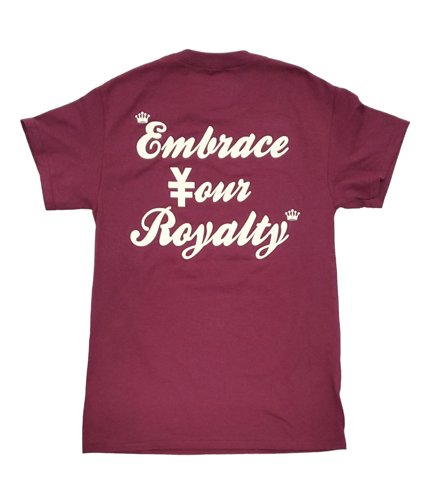 Maroon/White T-Shirt