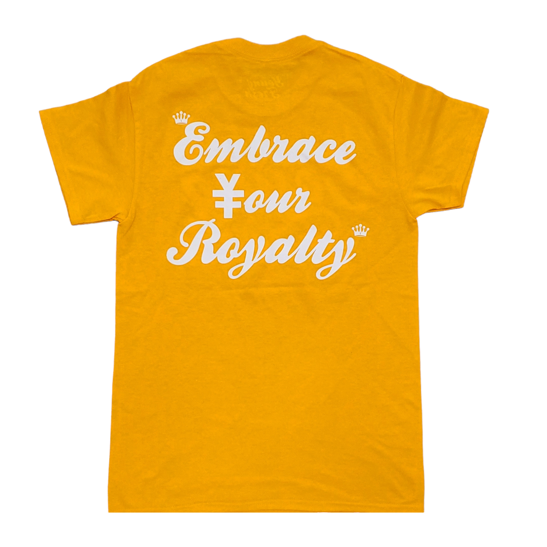 Gold/White T-Shirt 50% Off