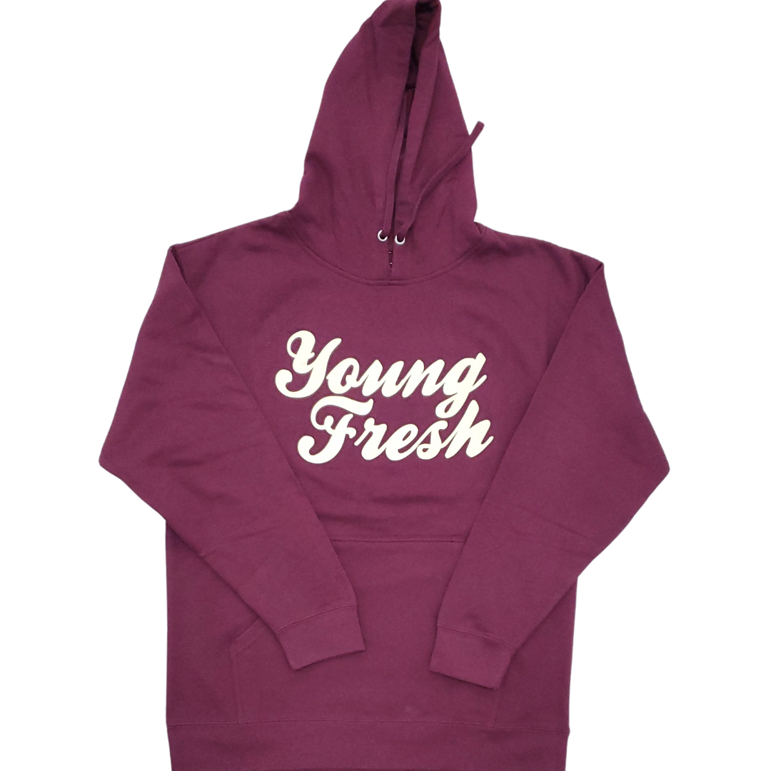 Maroon/Cream Hoody