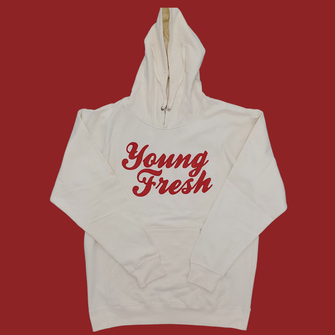 Ivory/Red Hoody