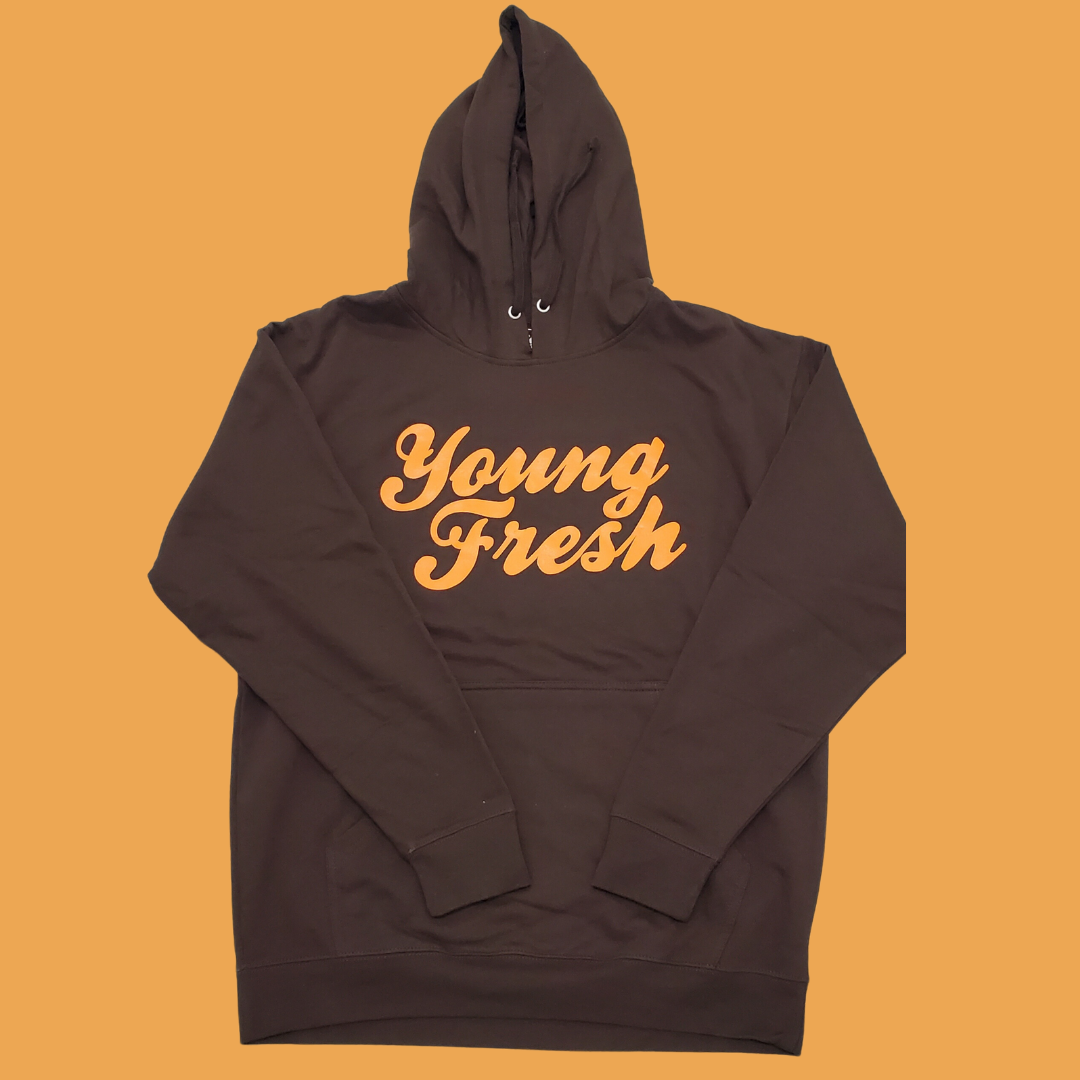 Chocolate/Orange Hoody