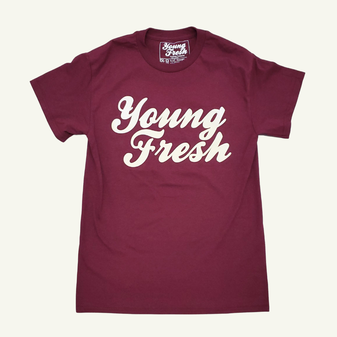 Maroon/Cream YF T-Shirt