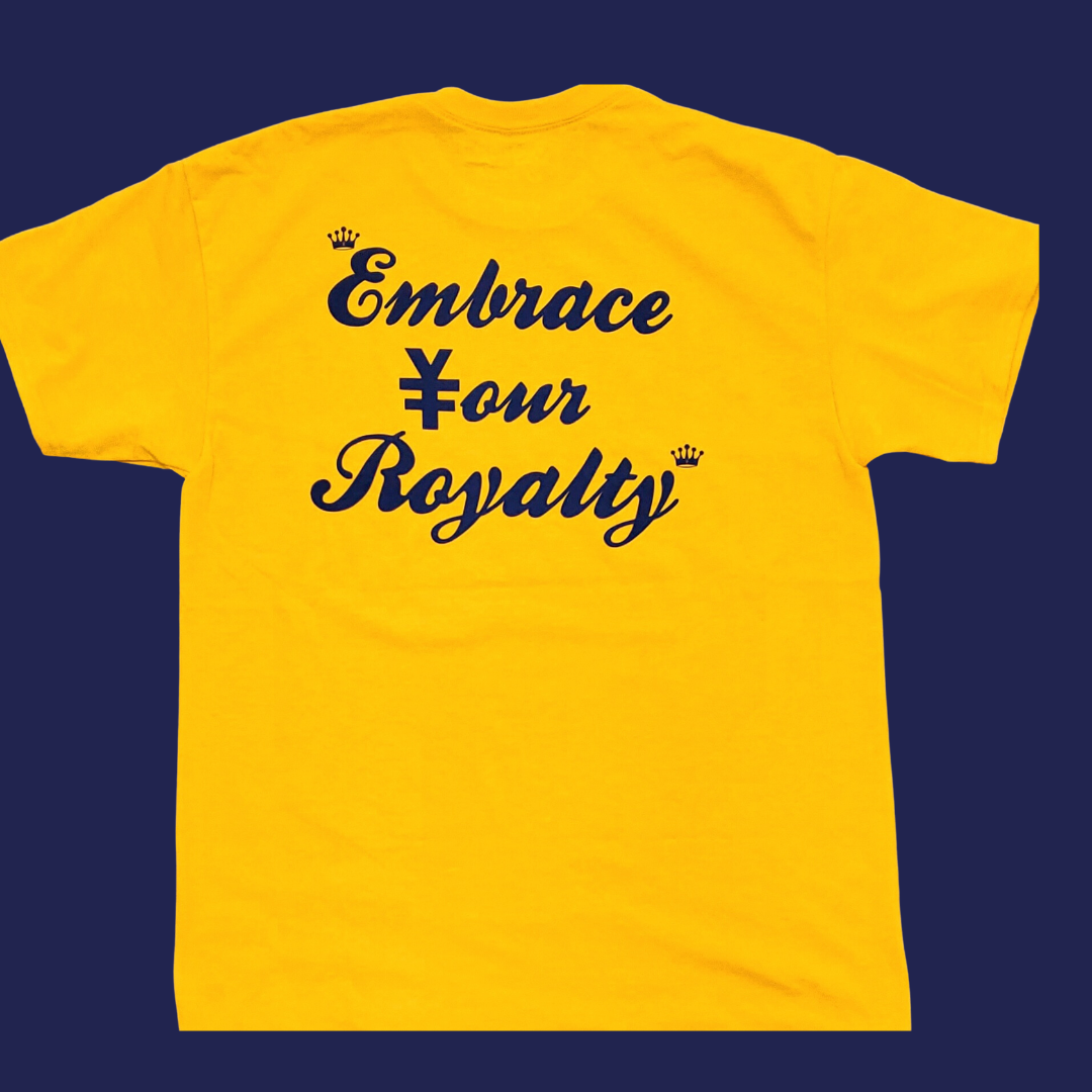 Gold/Navy YF T-Shirt