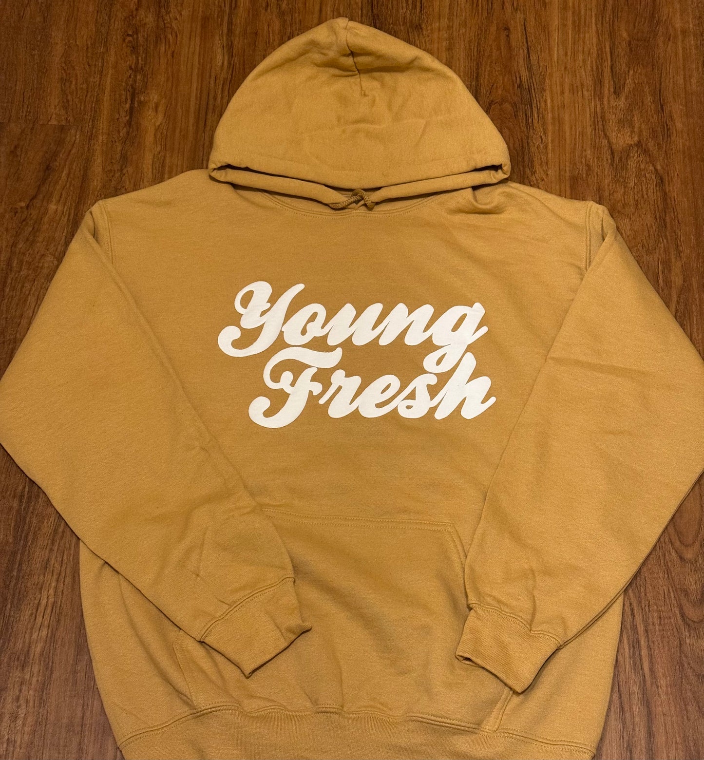 Wheat/White Hoody