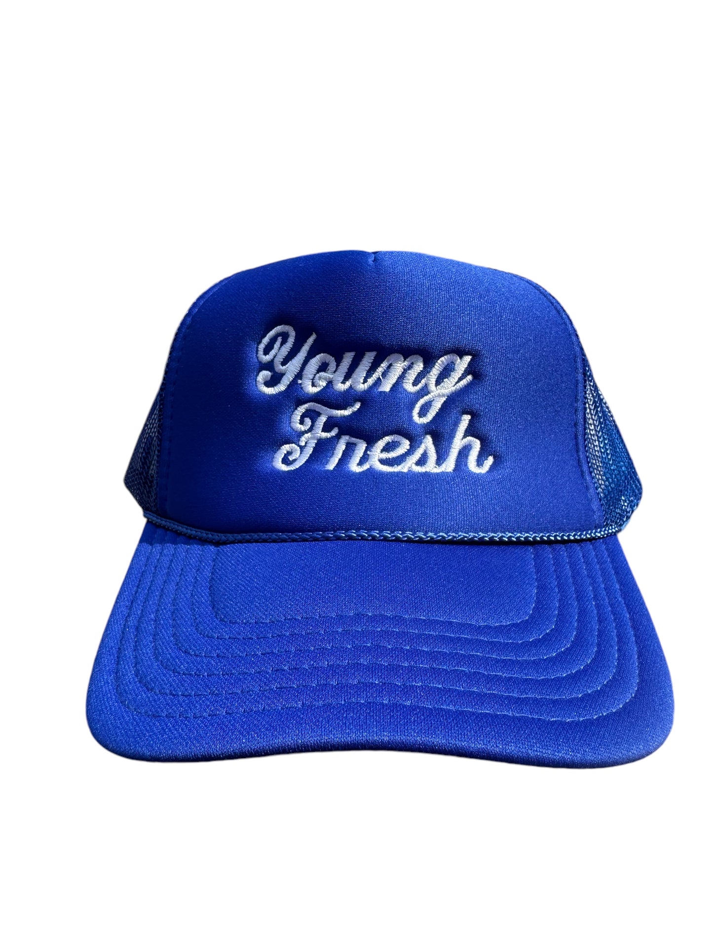 Royal Blue/White Trucker Hat