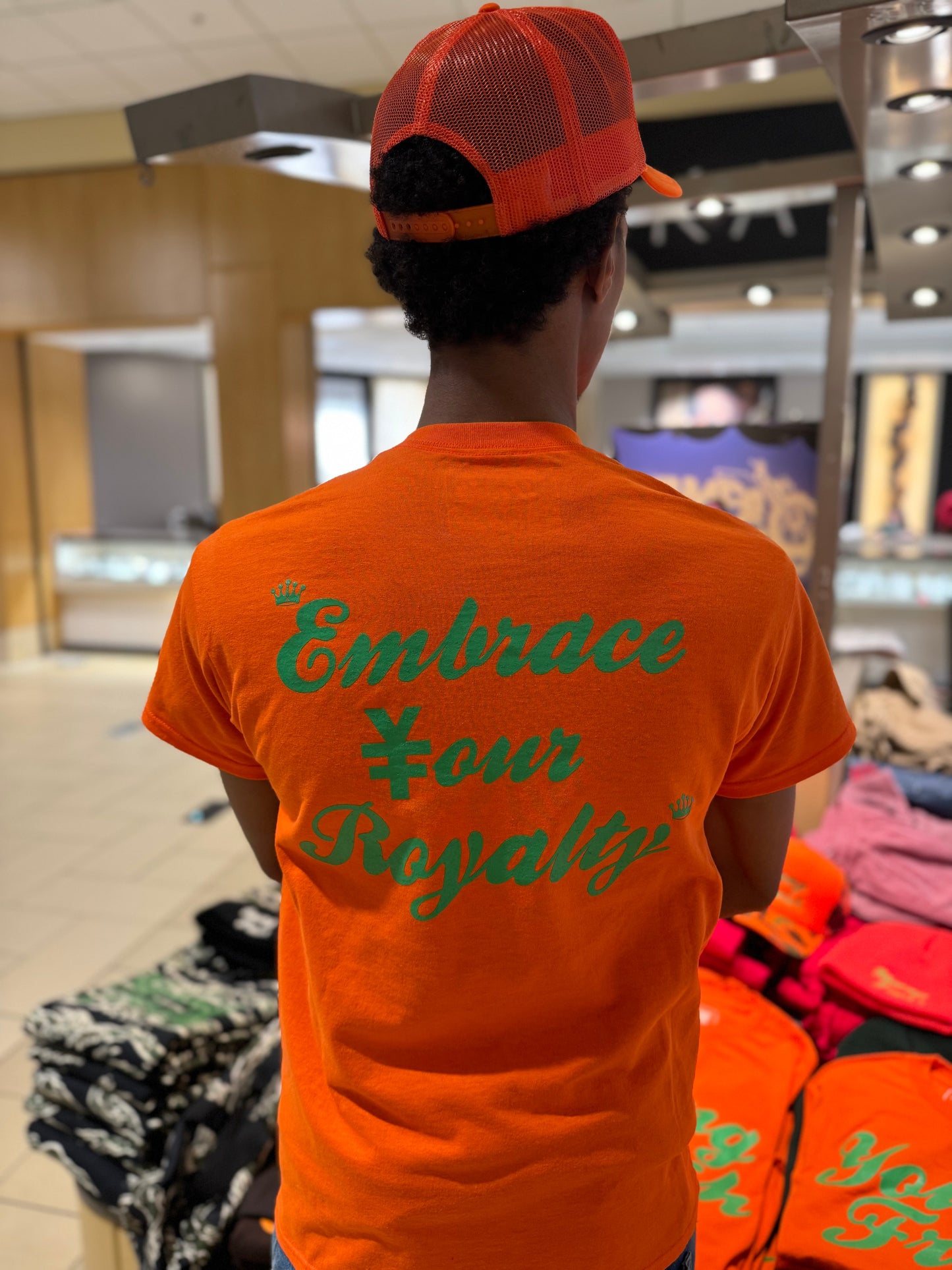 Orange/Green T-Shirt