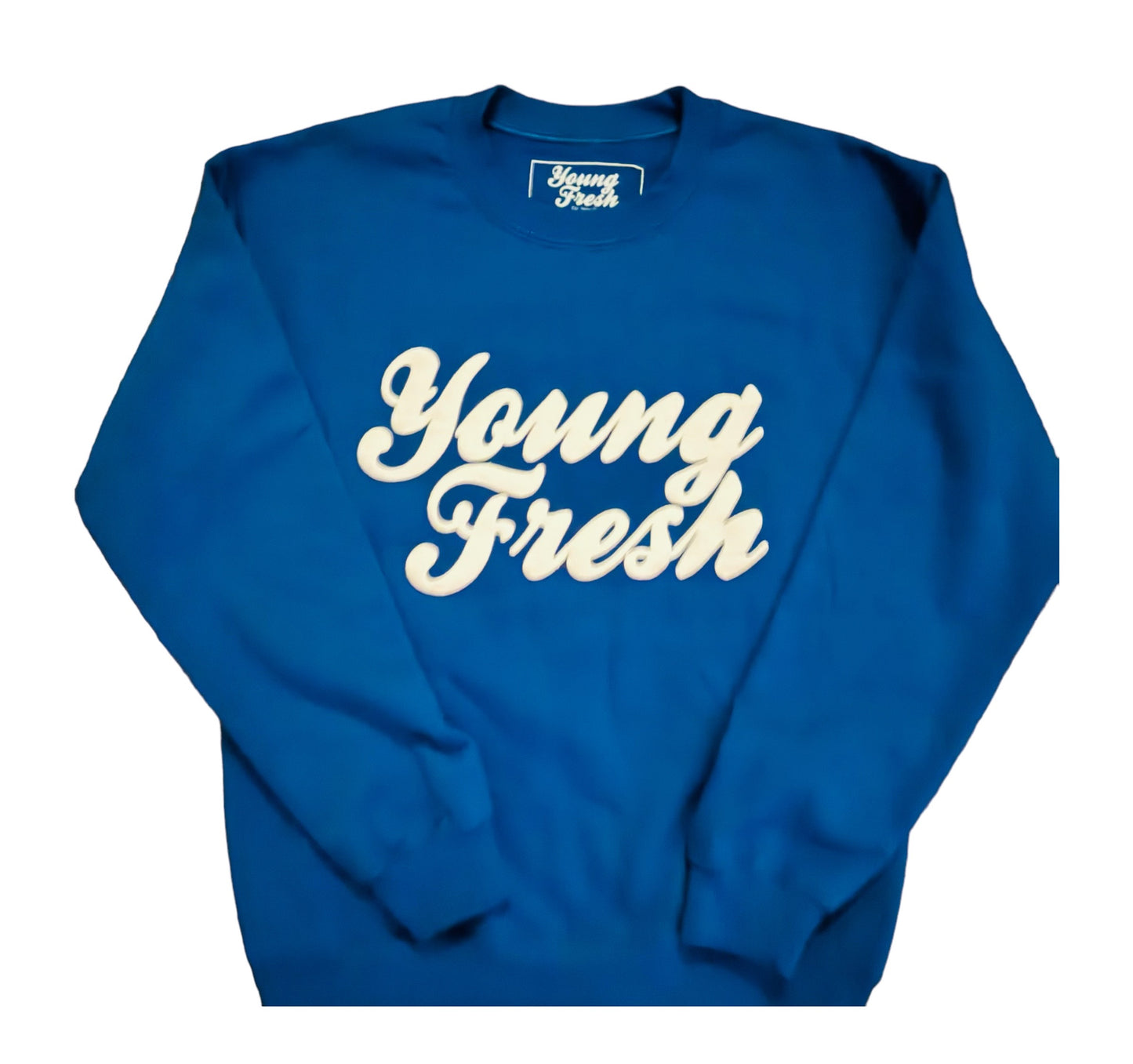 Royal Blue/White Sweatshirt