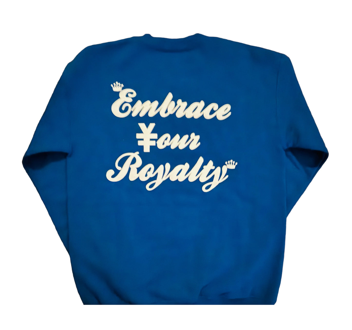 Royal Blue/White Sweatshirt