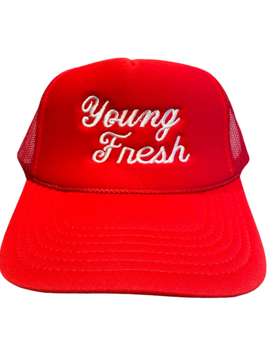 Red/White Trucker Hat