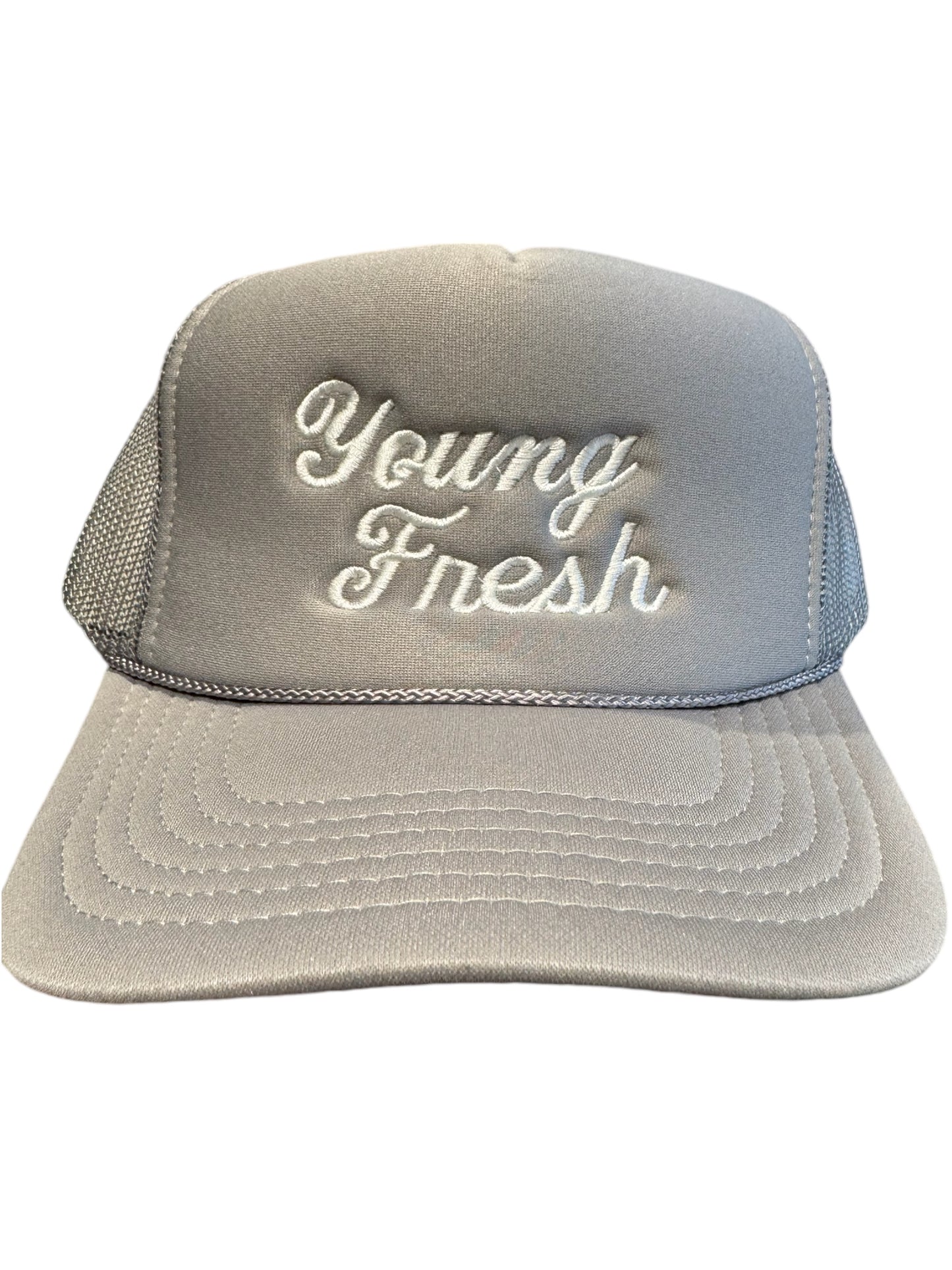 Grey/White Trucker Hat