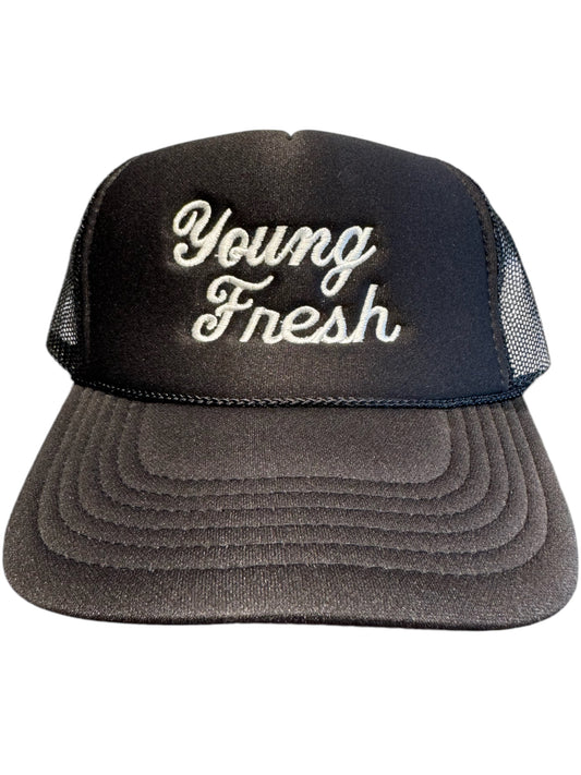 Black/White Trucker Hat